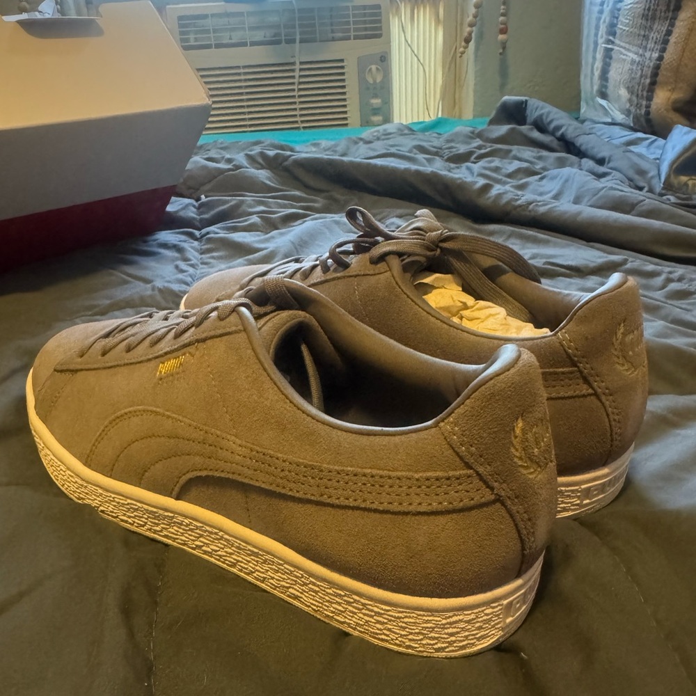 TMC Puma Gray Suede Men's Shoes Nipsey Hussle Men’s Puma Suede x TMC - Picture 12 of 16